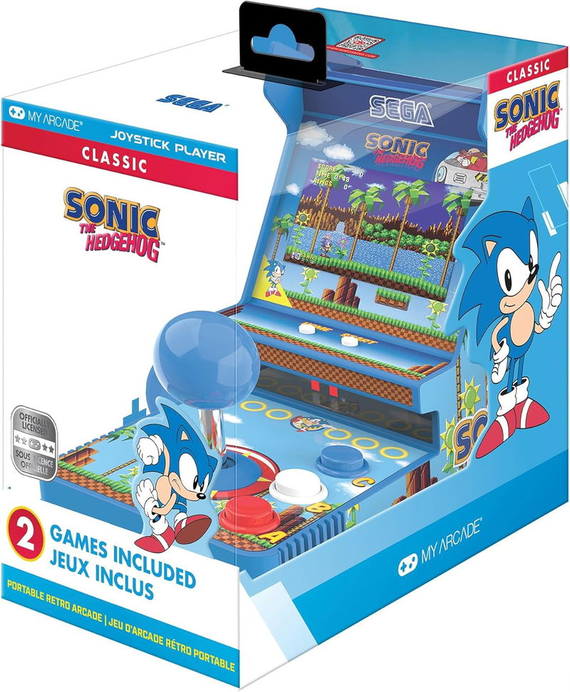 My Arcade Joystick Player Sonic The Hedgehog Classic Portable Retro Arcade image 1