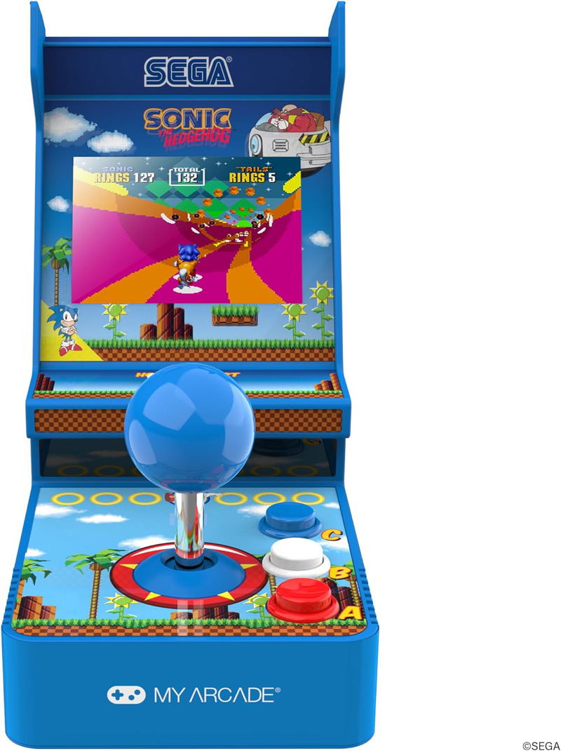 My Arcade Joystick Player Sonic The Hedgehog Classic Portable Retro Arcade image 2