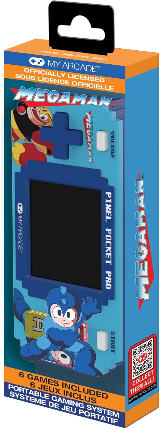 Mega Man Pixel Pocket Pro Portable Handheld Gaming System image 1