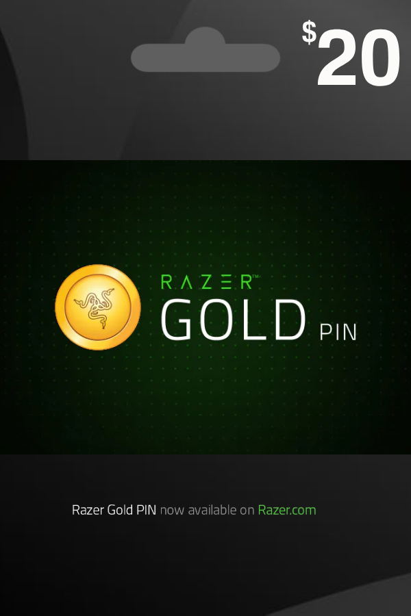 Razer Gold Pins 20 USD <span class="ext ext_digital">digital</span> image 1