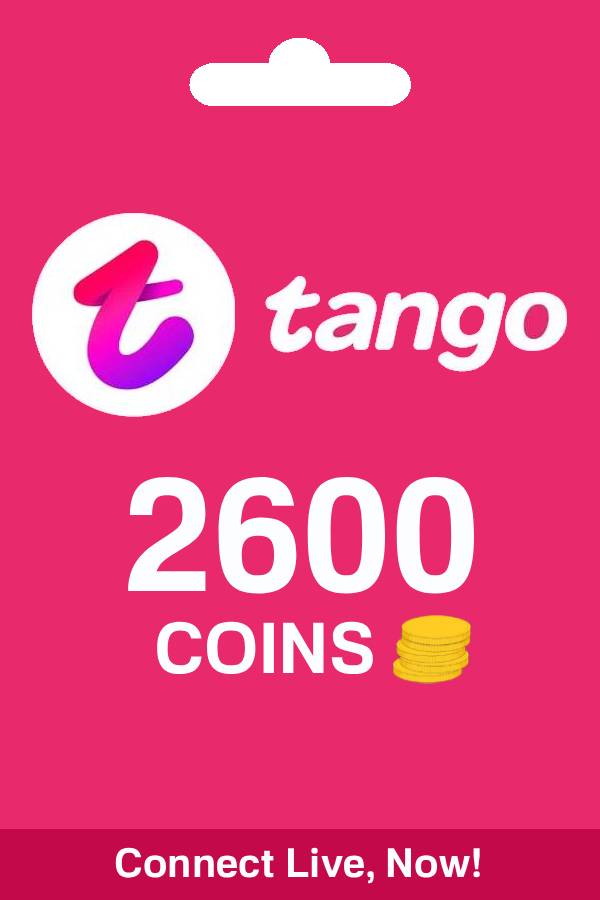 Tango Live 2600 Coins | Global <span class="ext ext_digital">digital</span> image 1