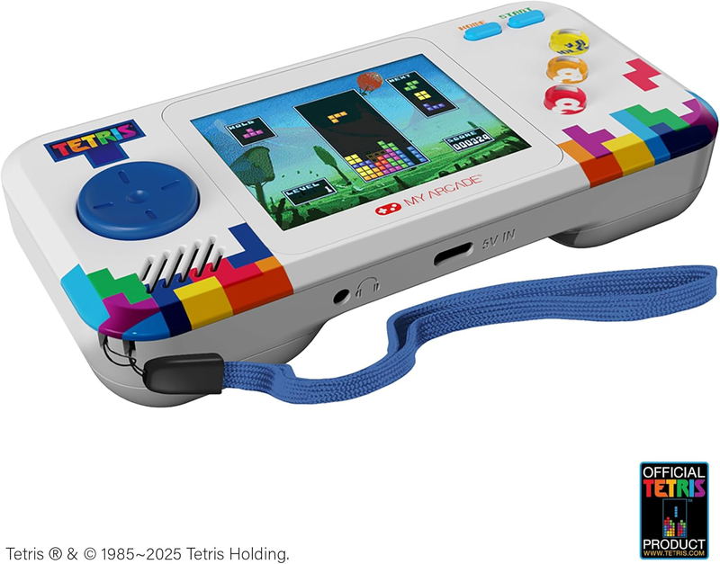 Tetris Pocket Player Pro Portable Handheld Gaming System + Travel Case image 2
