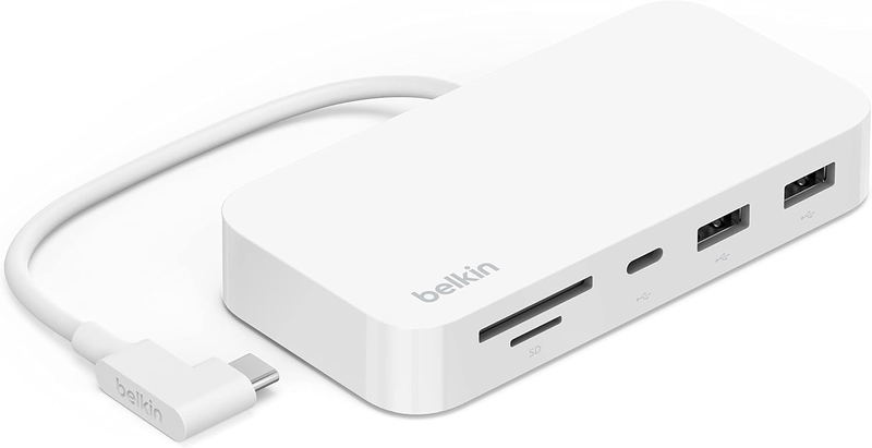 Belkin USB-C 6-in-1 Multiport Hub with Mount image 1