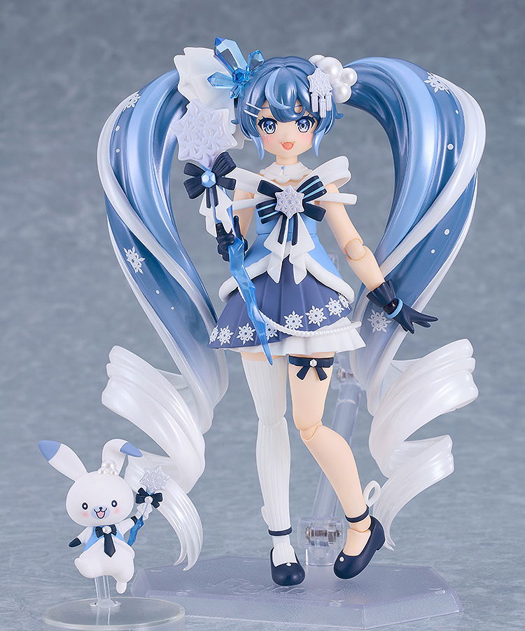 figma No. 669 Character Vocal Series 01 Hatsune Miku: Snow Miku Crystal Snow Ver. image 1