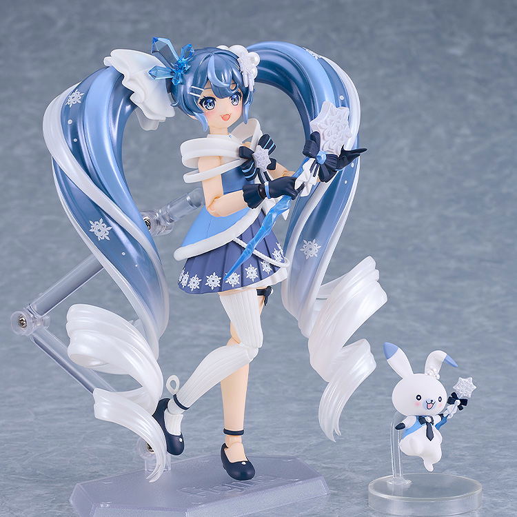 figma No. 669 Character Vocal Series 01 Hatsune Miku: Snow Miku Crystal Snow Ver. image 5