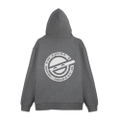 Ghost In the Shell: Stand Alone Complex - The Laughing Man Zip Hoodie (Mix Gray | Size L) thumbnail 1