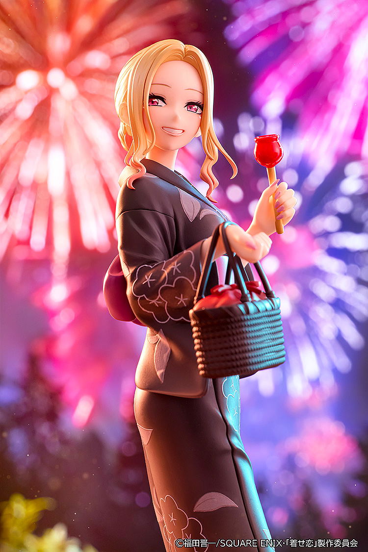 My Dress-Up Darling 1/7 Scale Pre-Painted Figure: Kitagawa Marin Yukata Ver. image 12