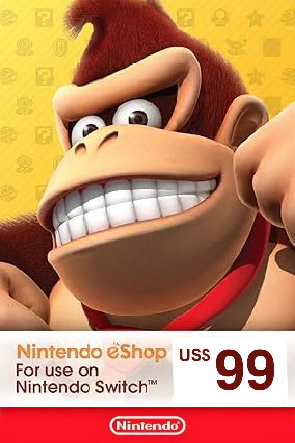 Nintendo eShop Card 99 USD | USA Account <span class="ext ext_digital">digital</span> image 1