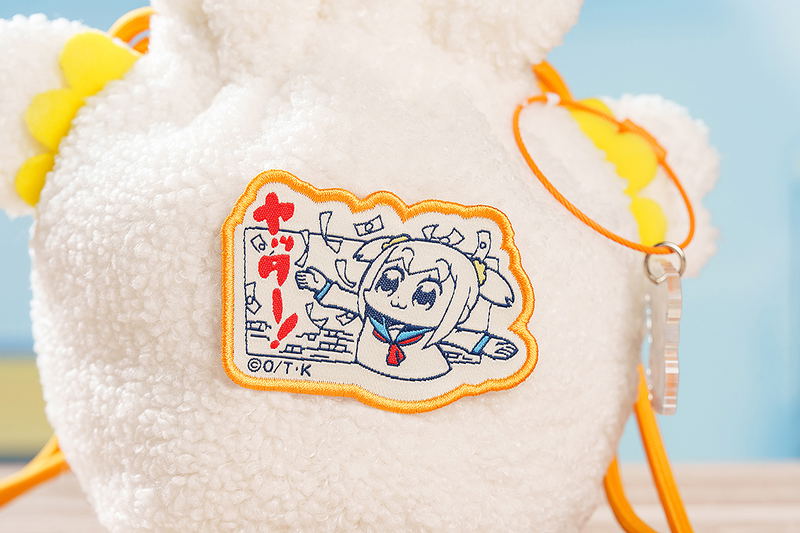 Pop Team Epic Convenience Store Series Steamed Bun Drawstring Bag Popuko image 4