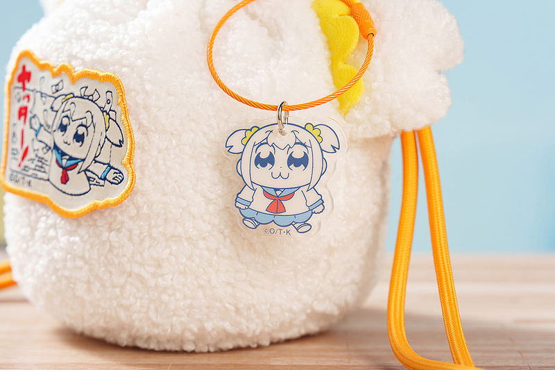 Pop Team Epic Convenience Store Series Steamed Bun Drawstring Bag Popuko image 5