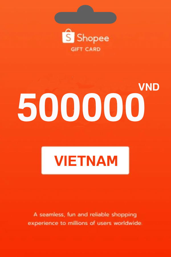 Shopee Gift Card 500000 VND | Vietnam Account <span class="ext ext_digital">digital</span> image 1