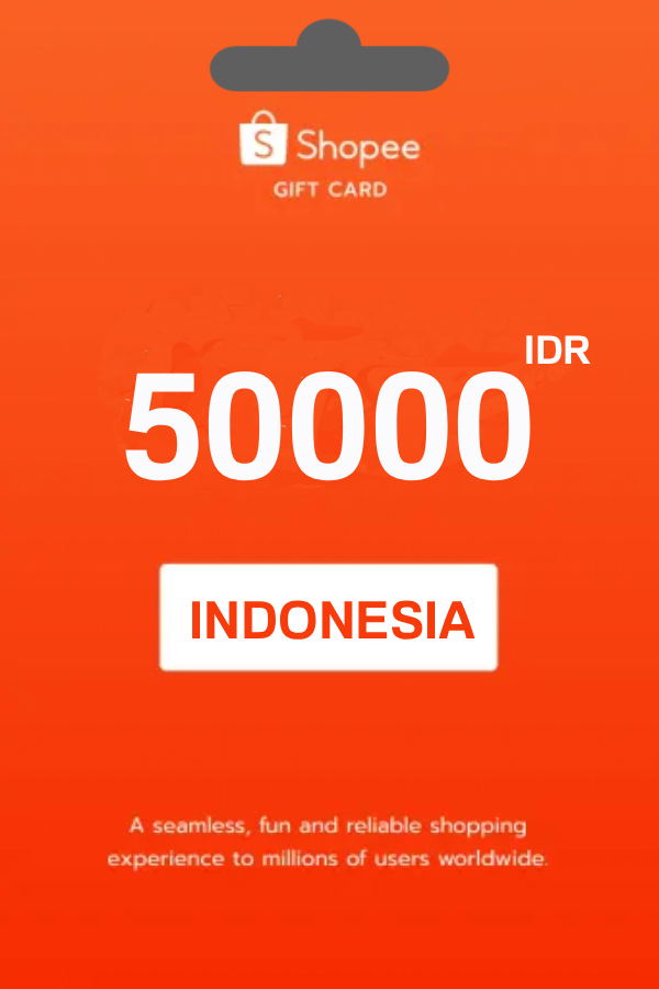 Shopee Gift Card 50000 IDR | Indonesia Account <span class="ext ext_digital">digital</span> image 1