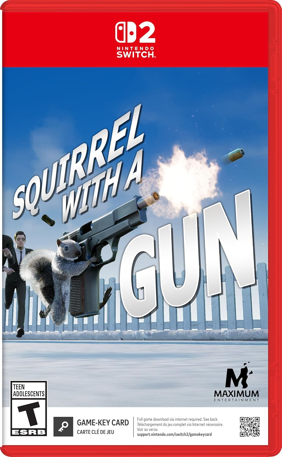 Squirrel with a Gun Game Key Cart for Nintendo Switch 2