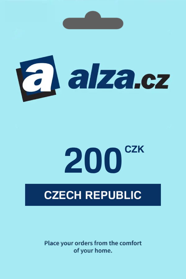 Alza.cz Gift Card 200 CZK | Czech Republic Account <span class="ext ext_digital">digital</span> image 1