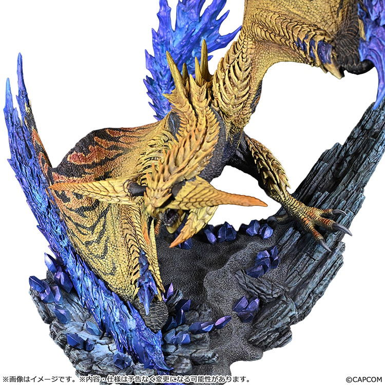 Capcom Figure Builder Creators Model Monster Hunter Wilds: Shining Thunder Wyvern Rey Dau image 5