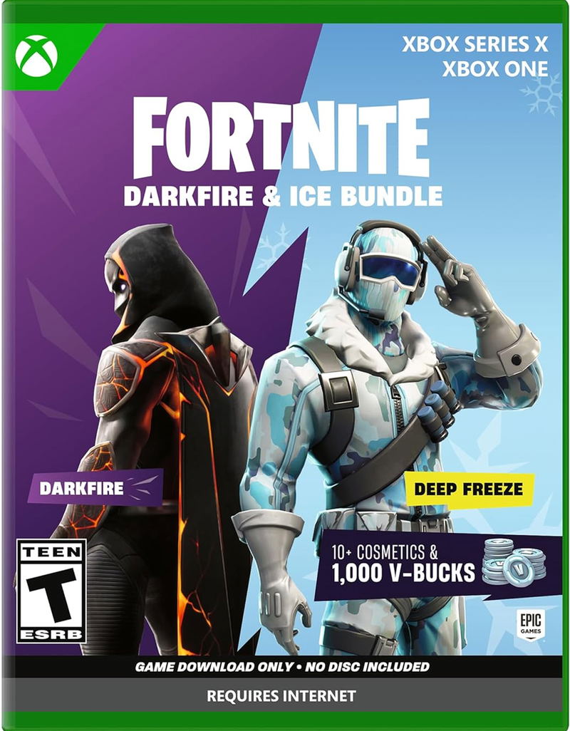Fortnite [Darkfire & Ice Bundle] (Code in a Box) image 1
