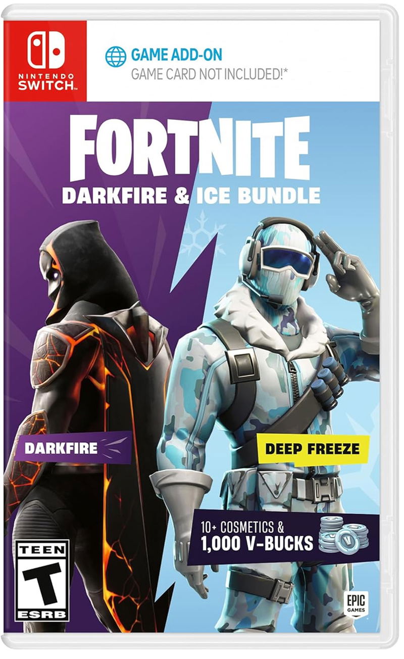 Fortnite [Darkfire & Ice Bundle] (Code in a Box) image 1