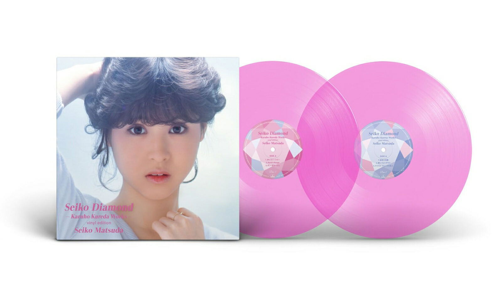 Seiko Diamond -Karuho Kureda Works- Vinyl Edition [Limited Edition] (Clear Neon Pink Vinyl) — Import Game Deal