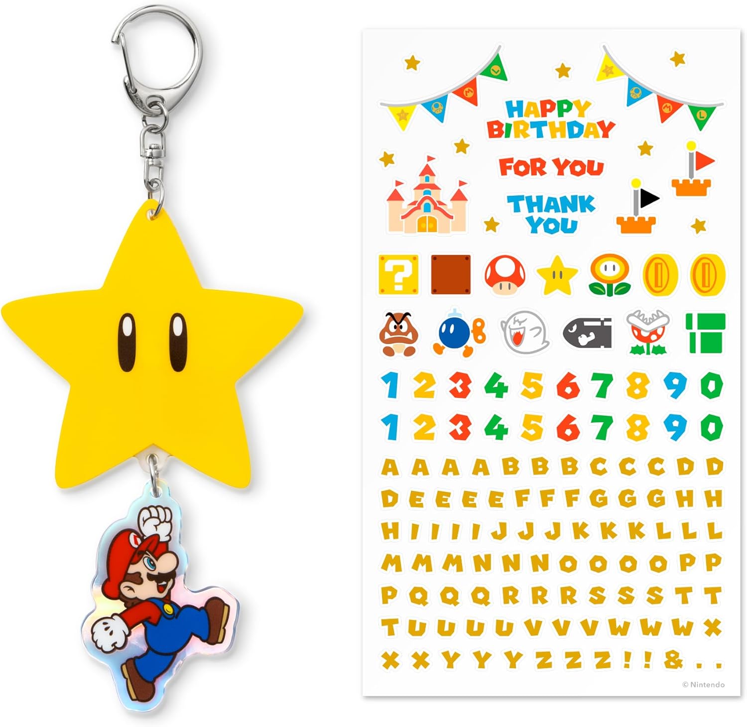 Super Mario Decoration Charm (Super Star) — Import Game Deal
