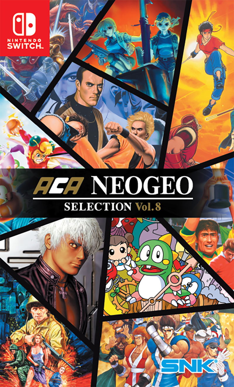 ACA NEOGEO Selection Vol. 8 (Multi-Language) (Cover - English) for Nintendo Switch, Nintendo Switch 2