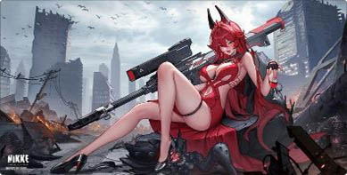 Bushiroad Rubber Mat Collection V2 Vol. 1867 Goddess Of Victory: Nikke Nonsense Red