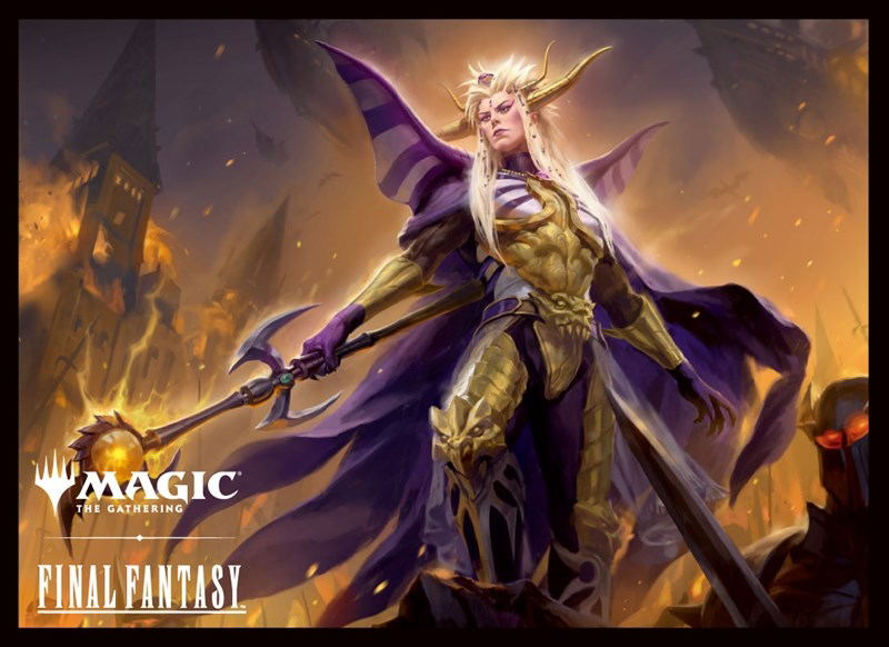Magic: The Gathering - Final Fantasy Players Card Sleeve MFS-45 The Emperor Of Palamecia — Import Game Deal