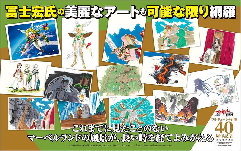The Adventure Of Valkyrie 40th Anniversary Official Complete Works image 3