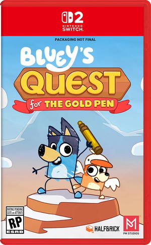 Bluey's Quest for the Gold Pen