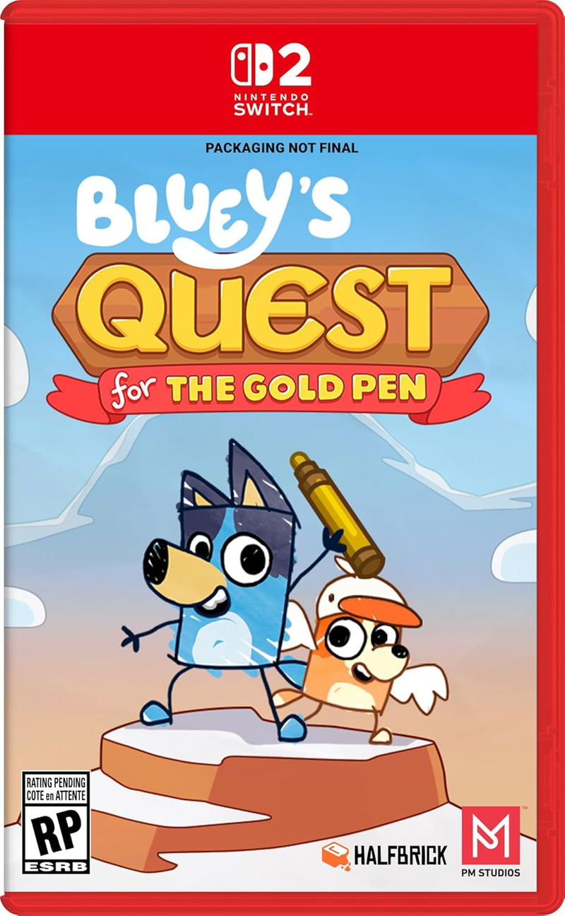 Bluey's Quest for the Gold Pen <span class="ext" style="background-color: #00e206; color: #FFFFFF;">Game Cart</span> image 1