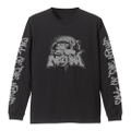 Call Of The Night Season 2 - Nazuna Paint Art Ribbed Long Sleeve T-shirt (Black | Size S) thumbnail 1