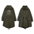 Girls Und Panzer Das Finale - Oarai Girls' High School M-51 Jacket Ver.3.0 (Moss | Size XL) thumbnail 1