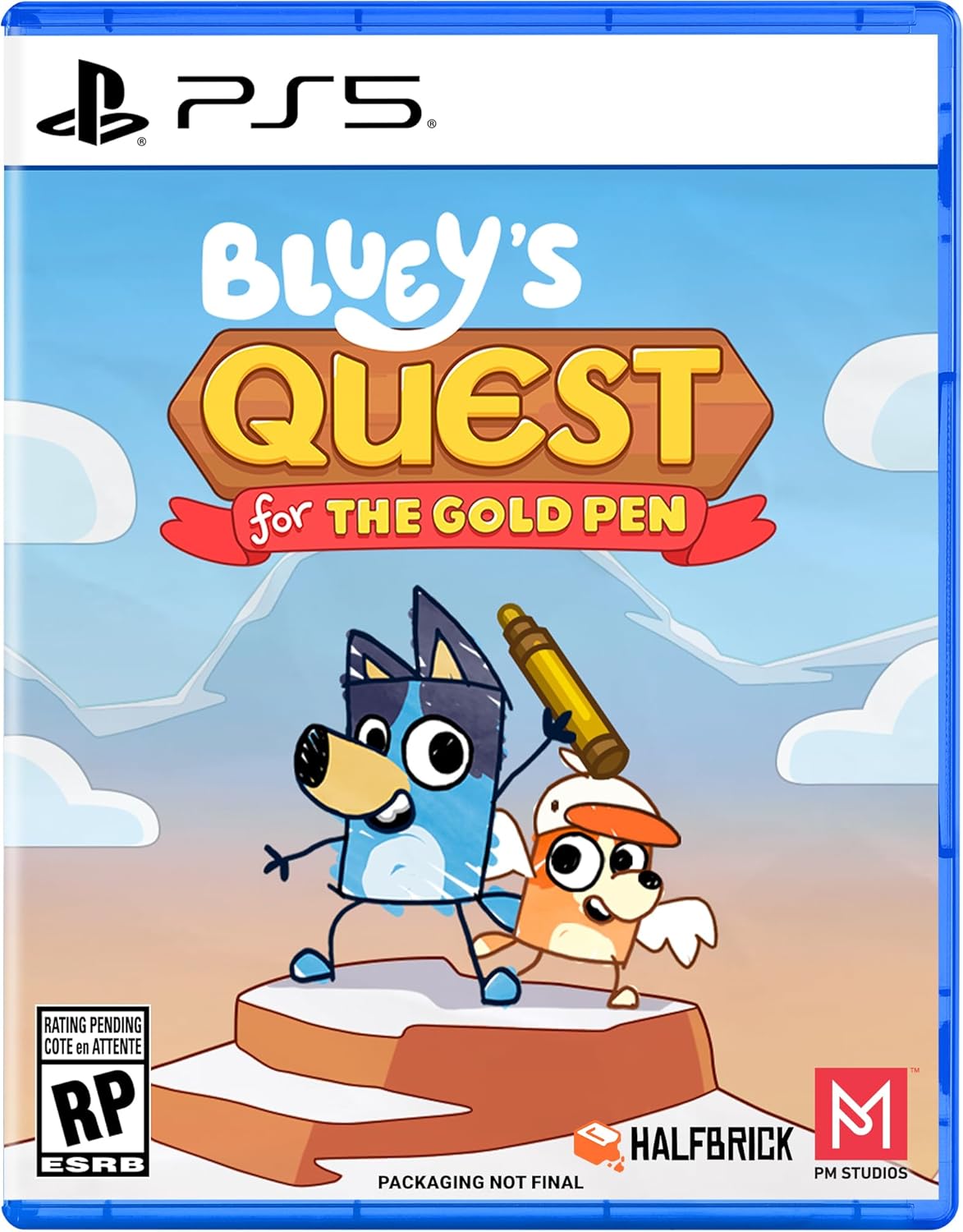 Bluey's Quest for the Gold Pen for PlayStation 5