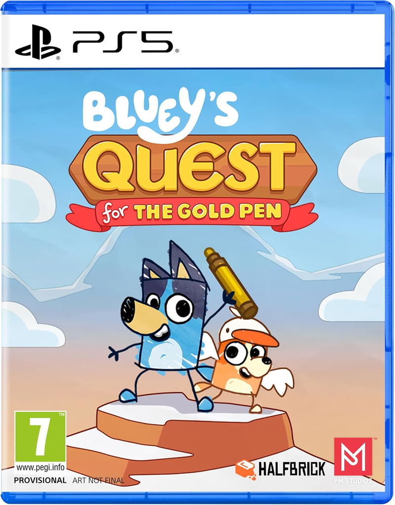 Bluey's Quest for the Gold Pen image 1
