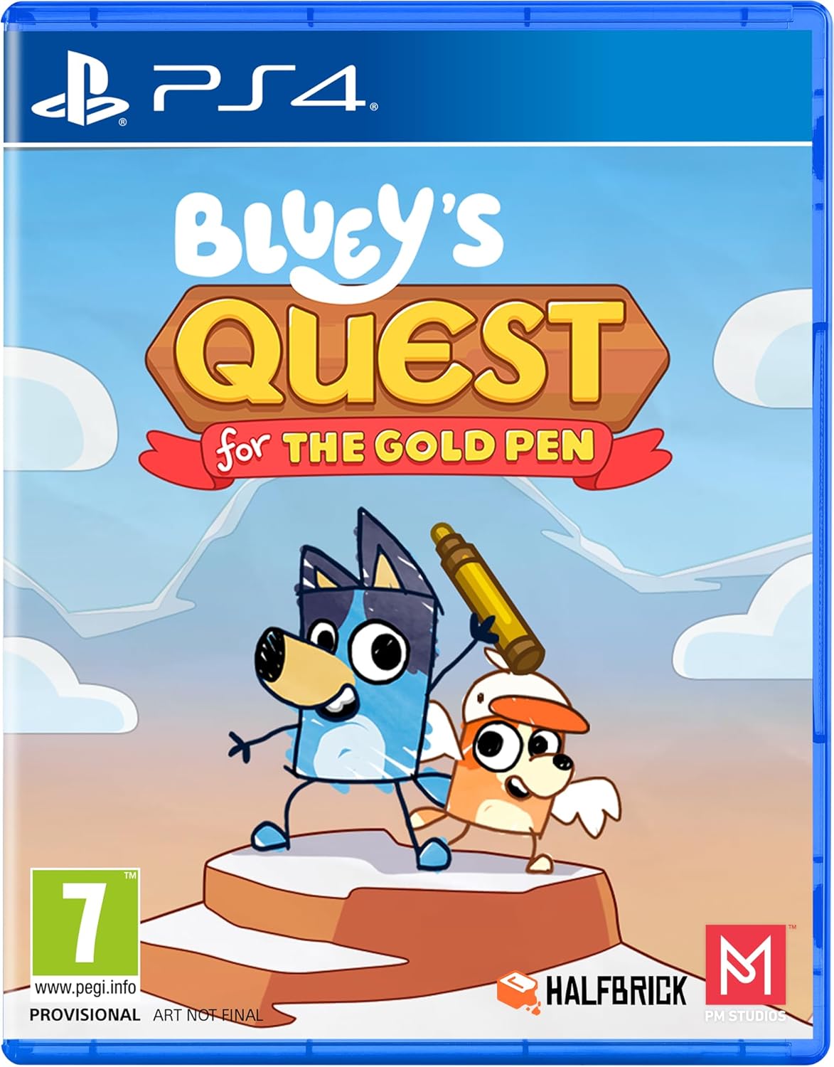 Blueys Quest For The Gold Pen