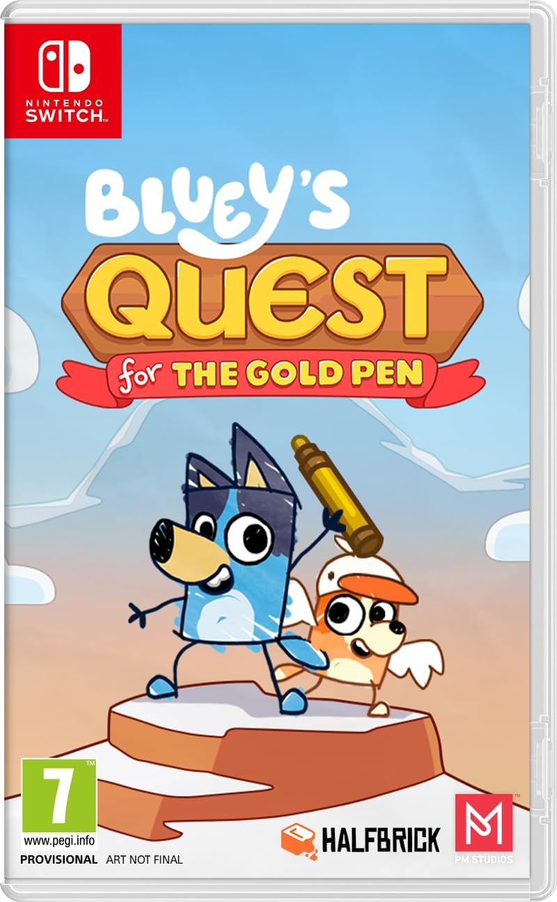 Bluey's Quest for the Gold Pen for Nintendo Switch, Nintendo Switch 2