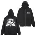 Call Of The Night Season 2 - Nazuna Paint Art Zip Hoodie (Black | Size XXL) thumbnail 1