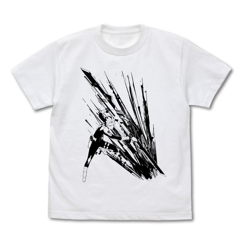 Kaiju No. 8 - Narumi Gen T-shirt (White | Size XL) image 1