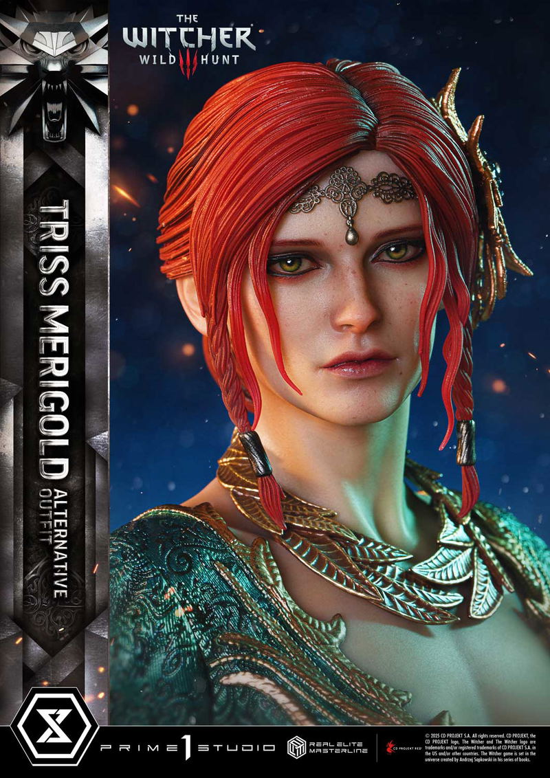 Real Elite Masterline The Witcher 3 Wild Hunt 1/4 Scale Statue: Triss Merigold Alternative Outfit image 12