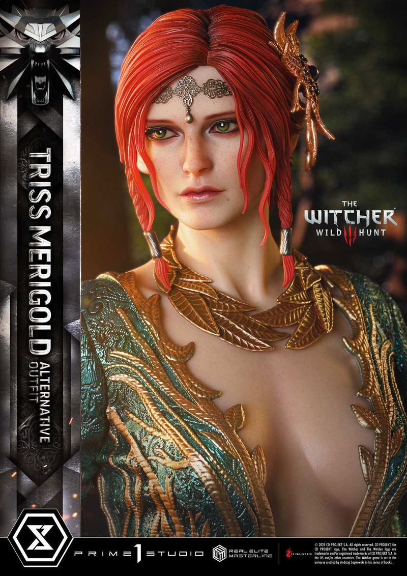 Real Elite Masterline The Witcher 3 Wild Hunt 1/4 Scale Statue: Triss Merigold Alternative Outfit image 13