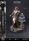 Real Elite Masterline The Witcher 3 Wild Hunt 1/4 Scale Statue: Triss Merigold Alternative Outfit thumbnail 18