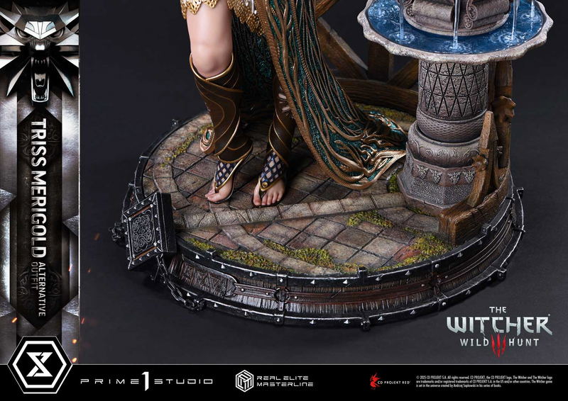 Real Elite Masterline The Witcher 3 Wild Hunt 1/4 Scale Statue: Triss Merigold Alternative Outfit image 19