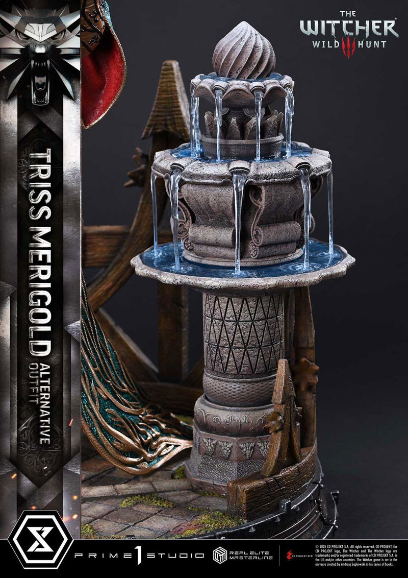 Real Elite Masterline The Witcher 3 Wild Hunt 1/4 Scale Statue: Triss Merigold Alternative Outfit image 21