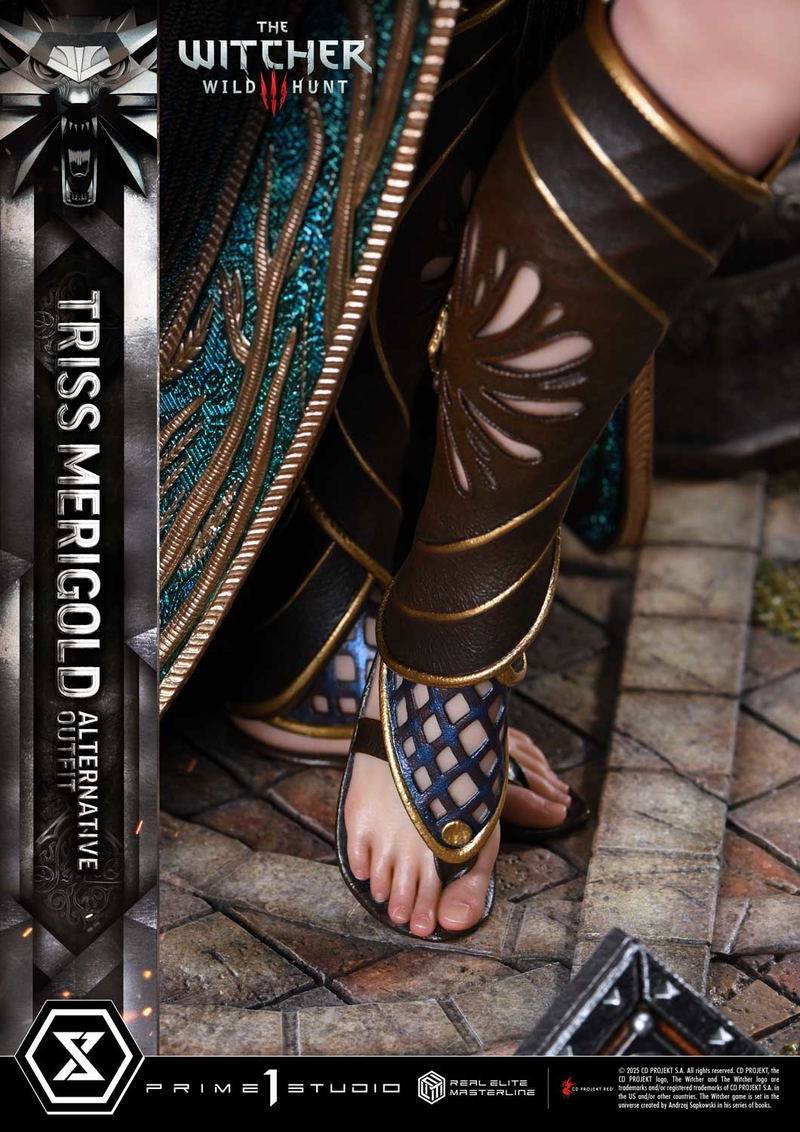 Real Elite Masterline The Witcher 3 Wild Hunt 1/4 Scale Statue: Triss Merigold Alternative Outfit image 22