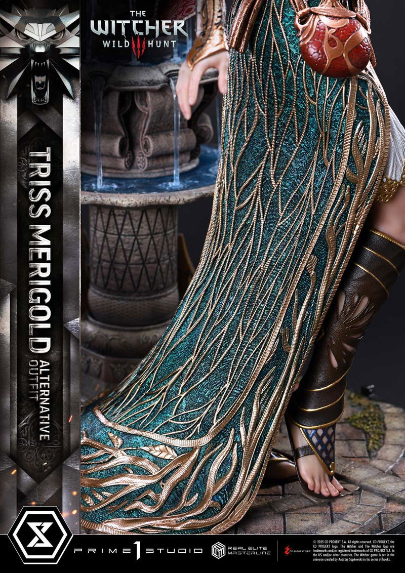 Real Elite Masterline The Witcher 3 Wild Hunt 1/4 Scale Statue: Triss Merigold Alternative Outfit image 23