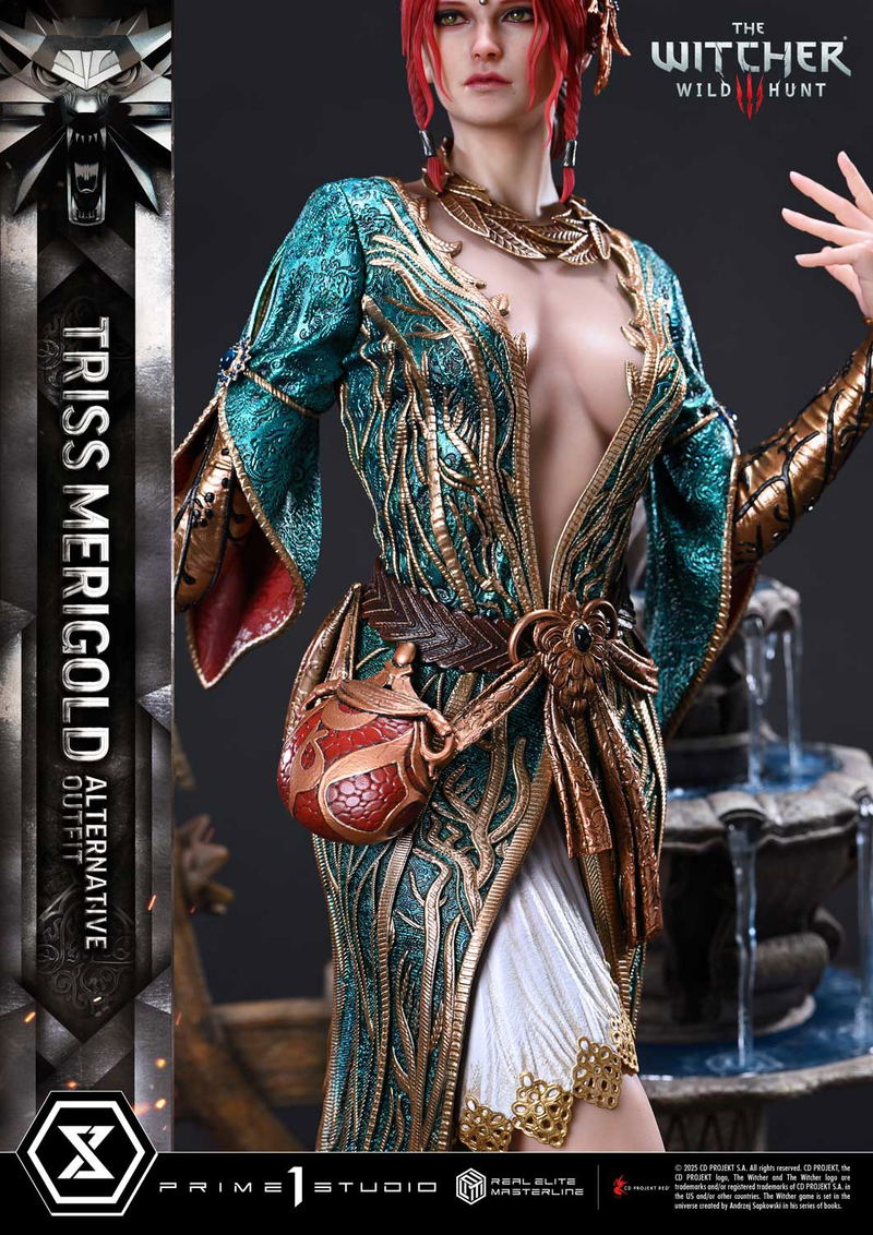Real Elite Masterline The Witcher 3 Wild Hunt 1/4 Scale Statue: Triss Merigold Alternative Outfit image 24