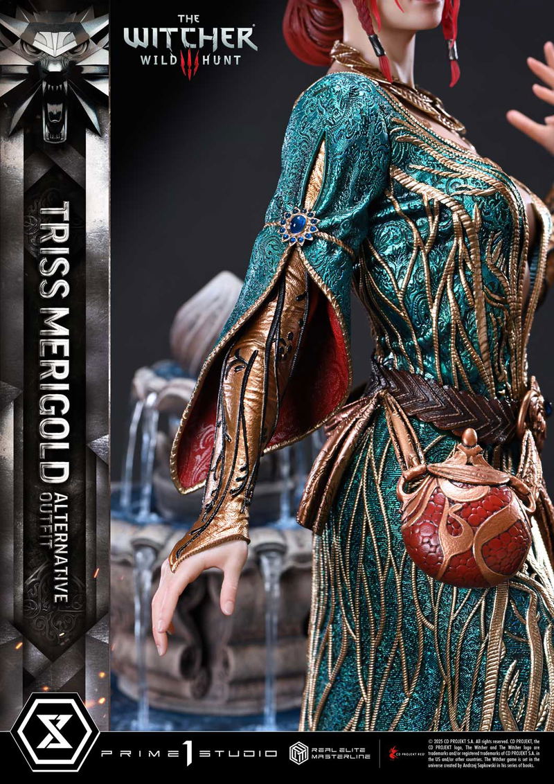 Real Elite Masterline The Witcher 3 Wild Hunt 1/4 Scale Statue: Triss Merigold Alternative Outfit image 25