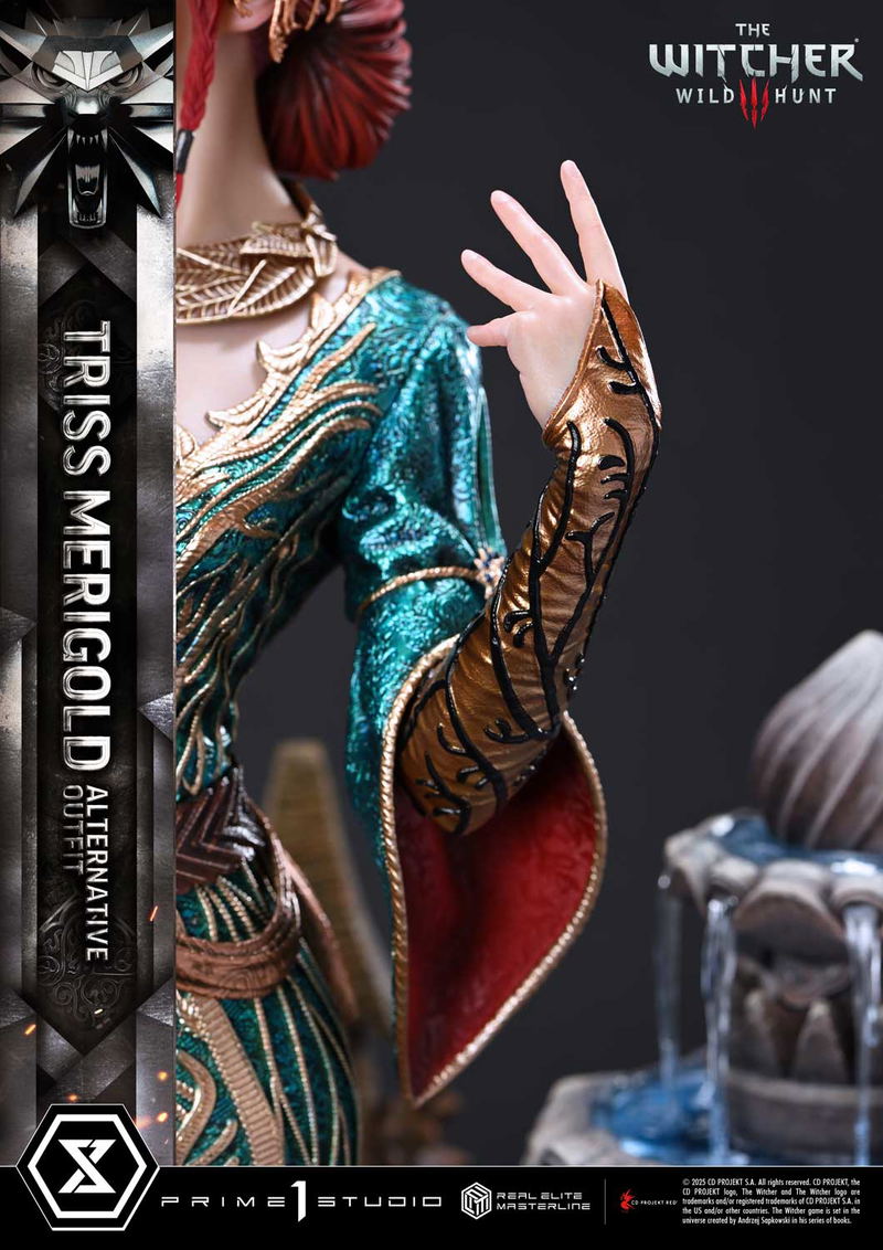Real Elite Masterline The Witcher 3 Wild Hunt 1/4 Scale Statue: Triss Merigold Alternative Outfit image 26