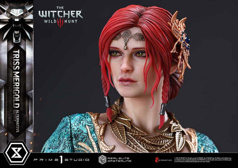 Real Elite Masterline The Witcher 3 Wild Hunt 1/4 Scale Statue: Triss Merigold Alternative Outfit image 27