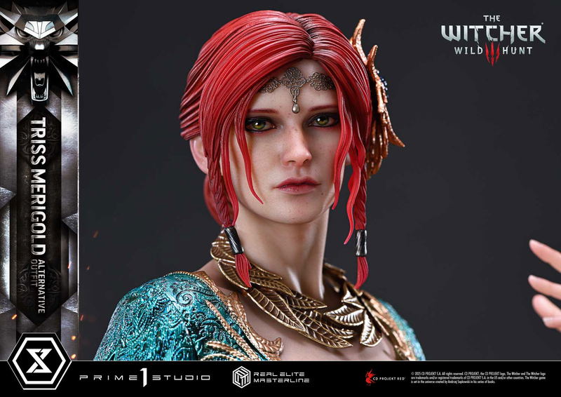 Real Elite Masterline The Witcher 3 Wild Hunt 1/4 Scale Statue: Triss Merigold Alternative Outfit image 28
