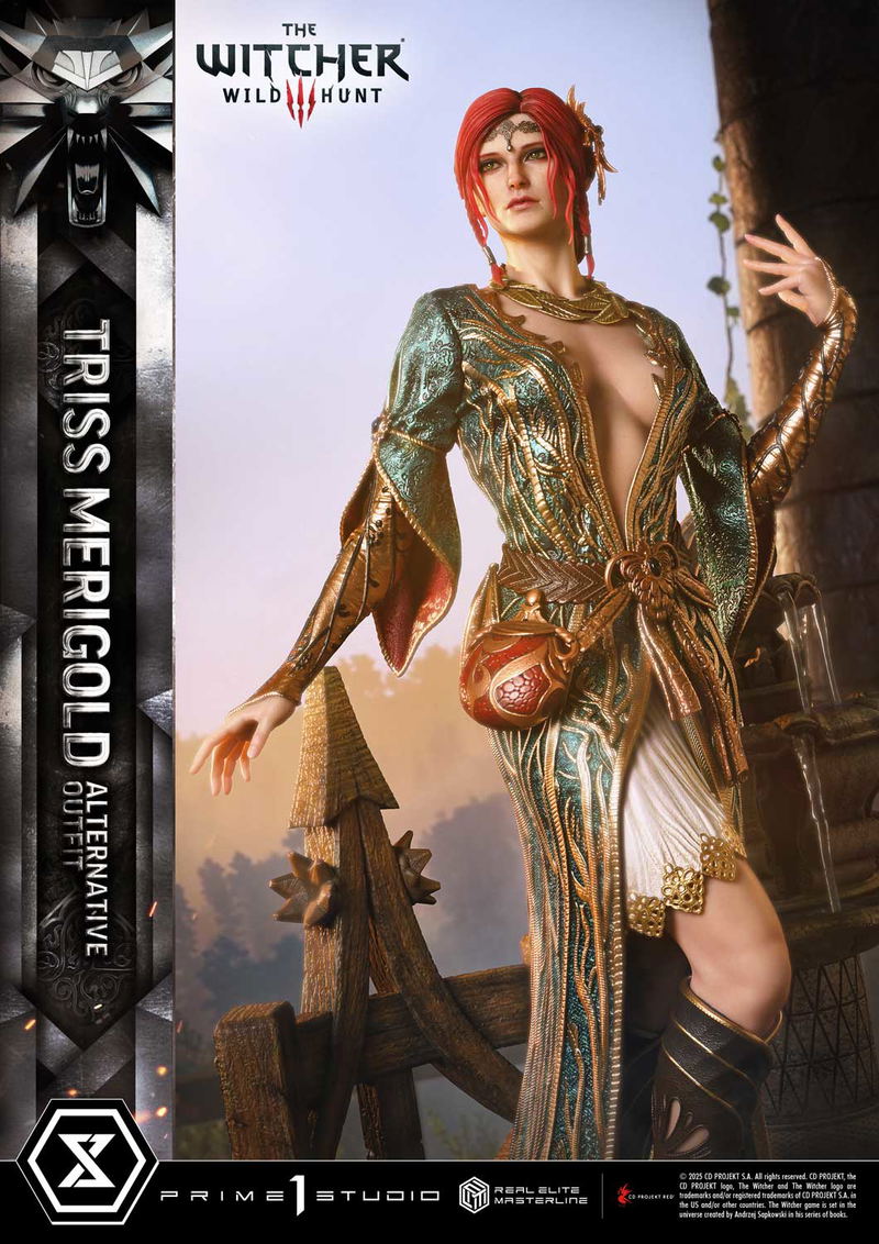 Real Elite Masterline The Witcher 3 Wild Hunt 1/4 Scale Statue: Triss Merigold Alternative Outfit image 3